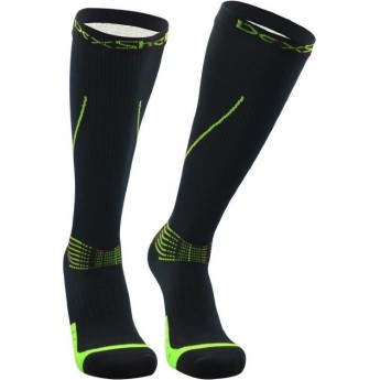 Водонепроницаемые носки DEXSHELL Mudder XL (47-49), Черные с желтыми полосками Водонепроницаемые носки DEXSHELL Mudder XL (47-49), Черные с желтыми полосками